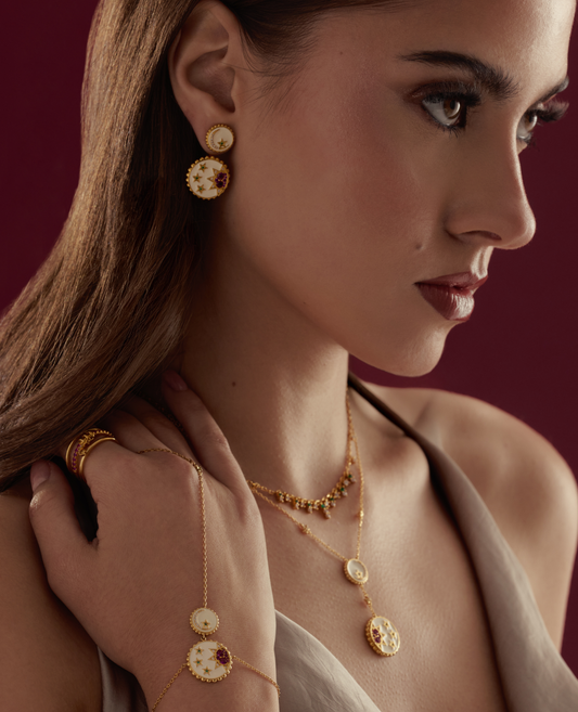 Lucent Dawn Floating Earrings