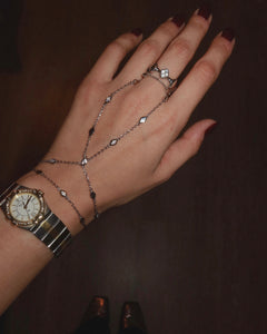 PRE-ORDER Velma Hand Chain - Silver