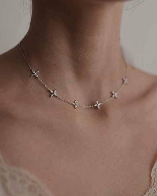 Bloom Choker - Silver