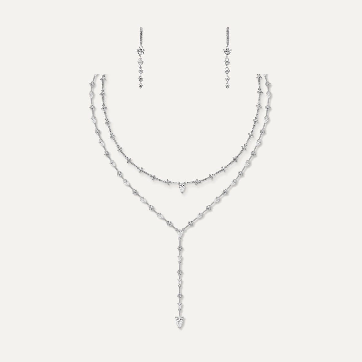 Dana set (3 pieces) - Silver