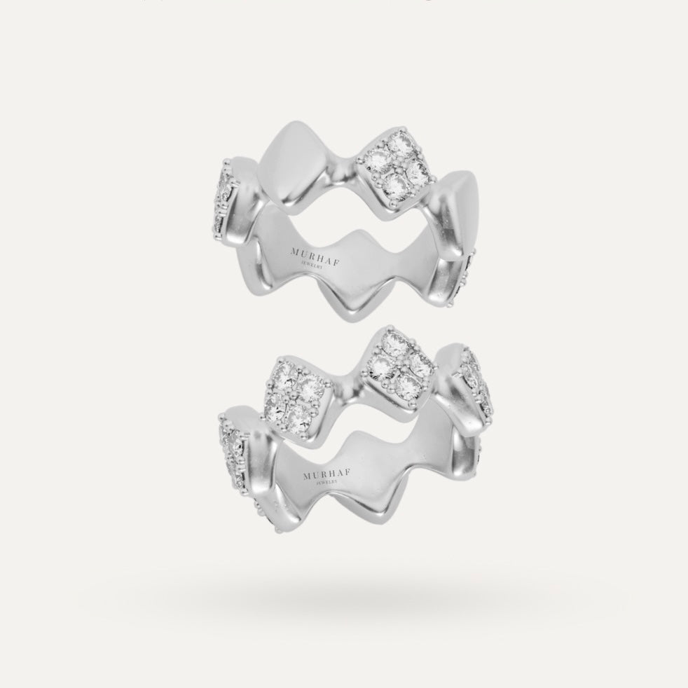 Velma Ring Bundle -Silver
