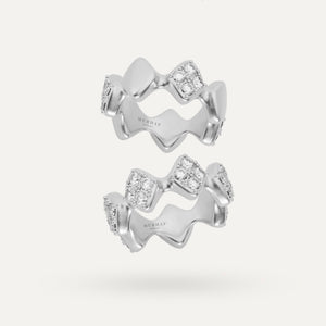Velma Ring Bundle -Silver
