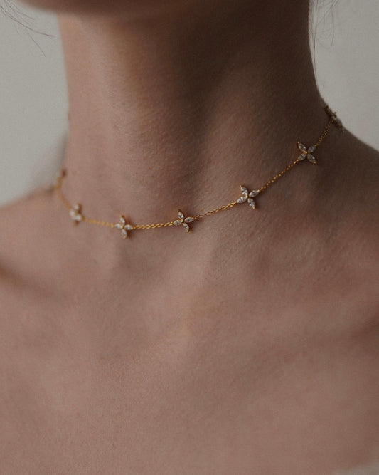 Bloom Choker - Gold