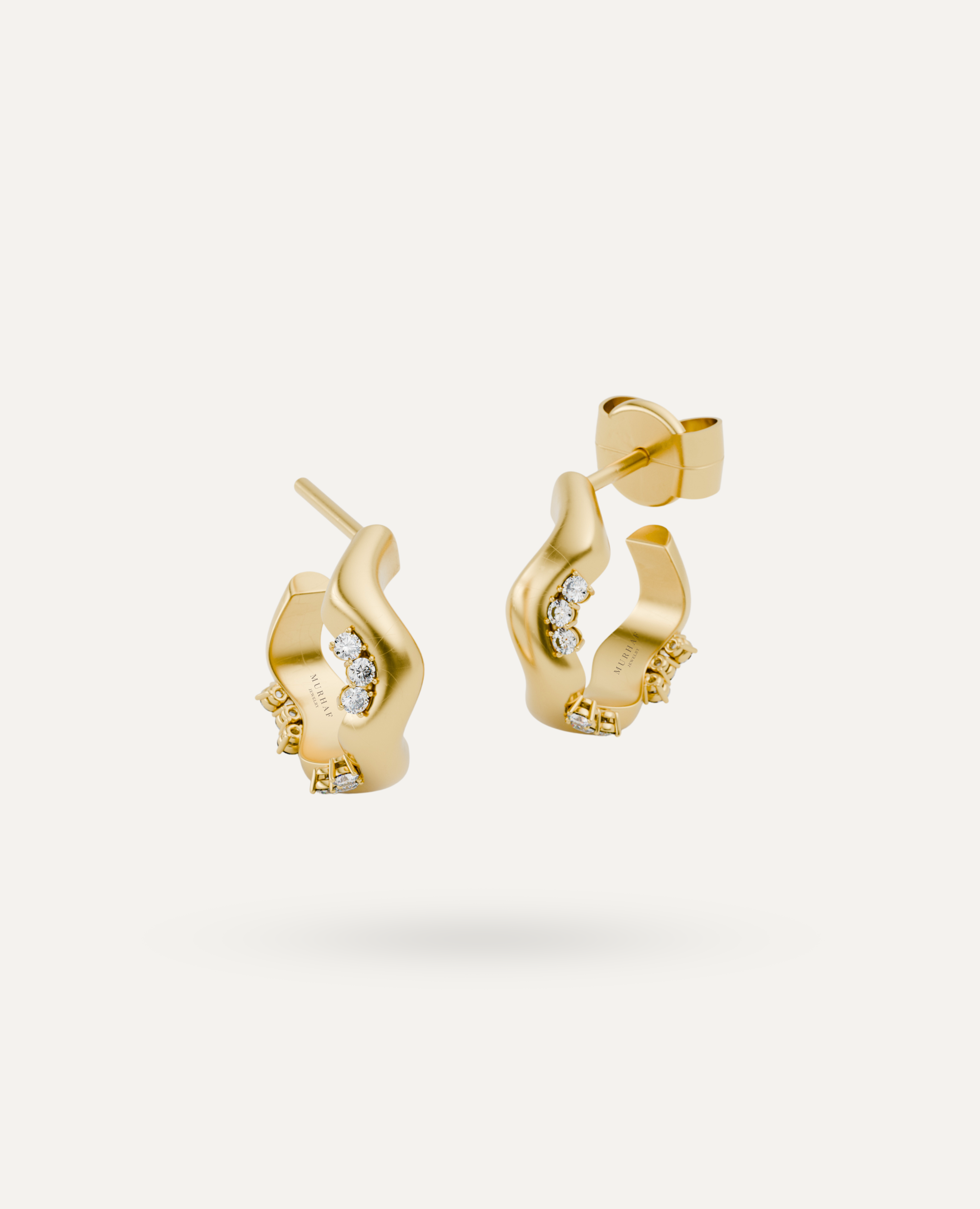 Oraya Mini Hoops - Gold