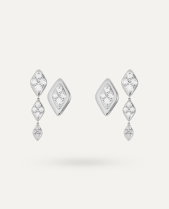 Velma & Velora Earrings - Silver